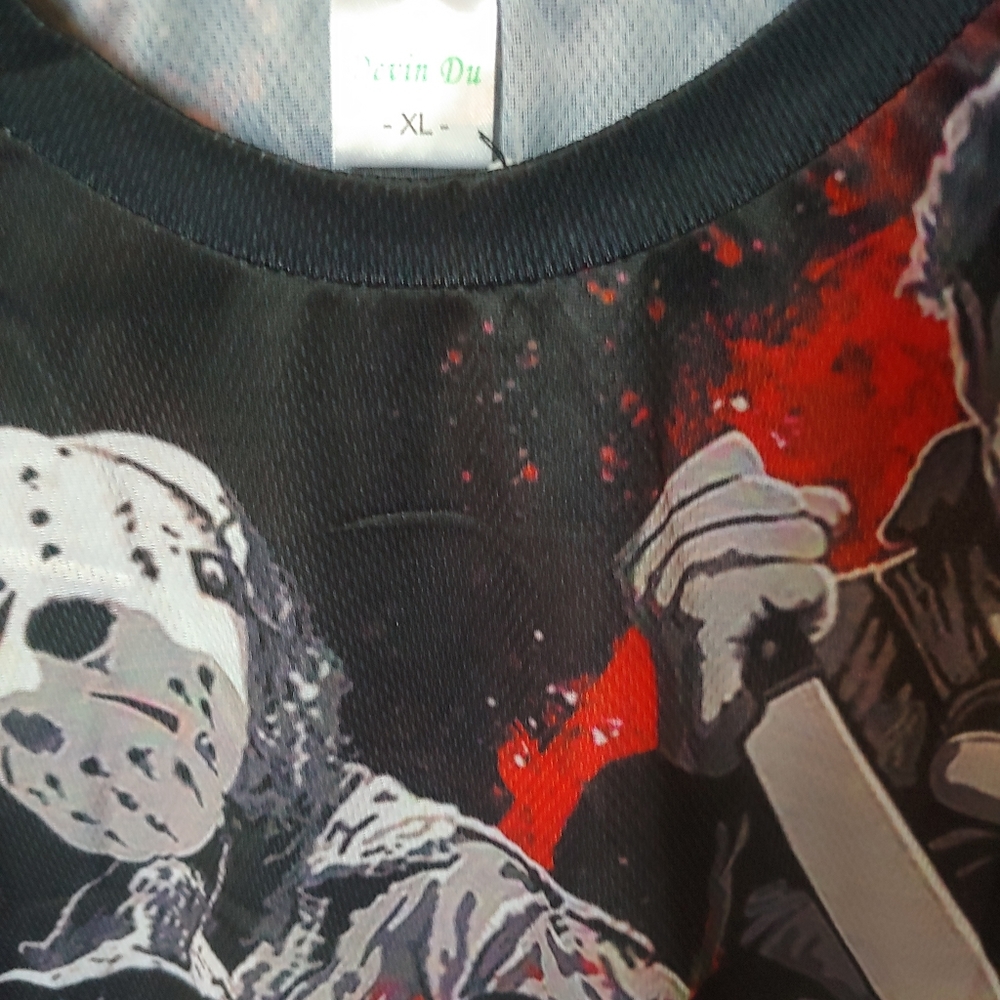 Unisex 3D Horror Slasher Movie Film Shirts